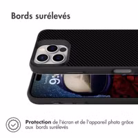imoshion Rugged Hybrid Carbon Case Apple iPhone 16 Pro - Noir