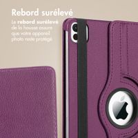 imoshion Coque tablette rotatif à 360° iPad Pro 12.9 (2022) / Pro 12.9 (2021) - Violet