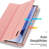 Dux Ducis Coque tablette Domo Samsung Galaxy Tab S10 Plus / Tab S9 FE Plus / Tab S9 Plus - Rose