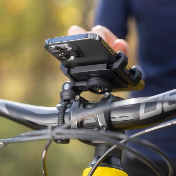 SP Connect Bike Bundle Universal Clamp SPC+ - Support de téléphone pour vélo - Pince universelle - Noir