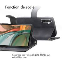 imoshion Etui de téléphone portefeuille avec cordon Samsung Galaxy A36 - Noir