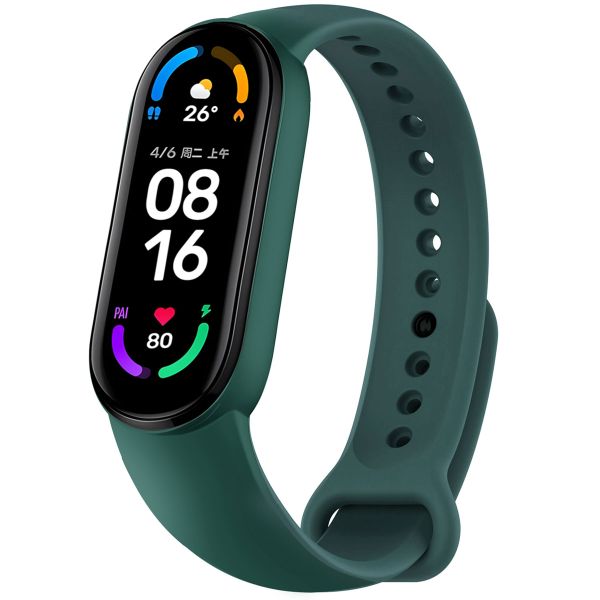 imoshion Bracelet en silicone Xiaomi Mi Band 5 / 6 - Vert foncé