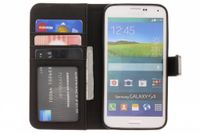 Étui de téléphone portefeuille Luxe Galaxy S5 (Plus) / Neo