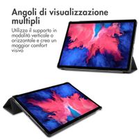 imoshion Coque tablette Trifold Lenovo Tab P11 / P11 Plus - Noir