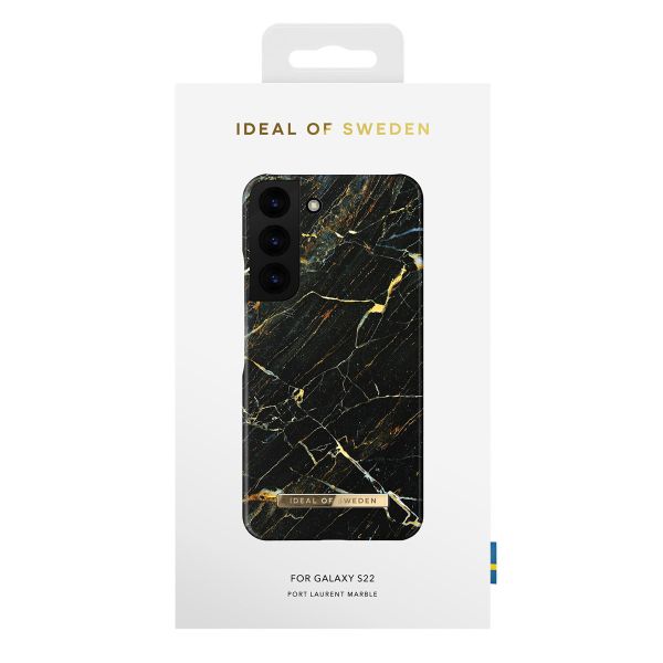 iDeal of Sweden Coque Fashion Samsung Galaxy S22 - Port Laurent Marble