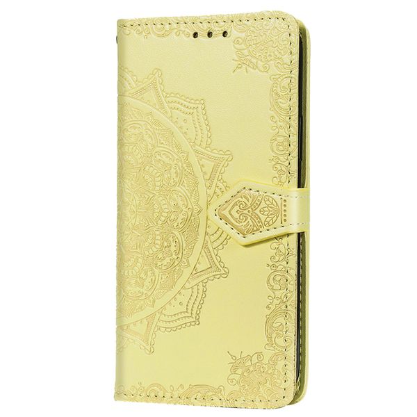 Etui de téléphone portefeuille Mandala iPhone 12 (Pro)