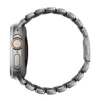Nomad Bracelet Stratos Apple Watch | 44/45/46/49 mm - Black / Natural Titanium