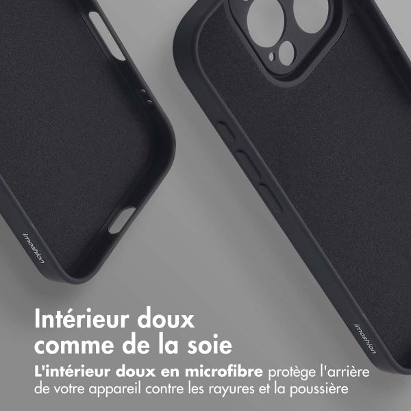 imoshion Coque Couleur avec MagSafe Apple iPhone 16 Pro - Noir