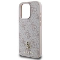 Guess Coque 4G Metal Logo MagSafe iPhone 15 Pro Max - Rose