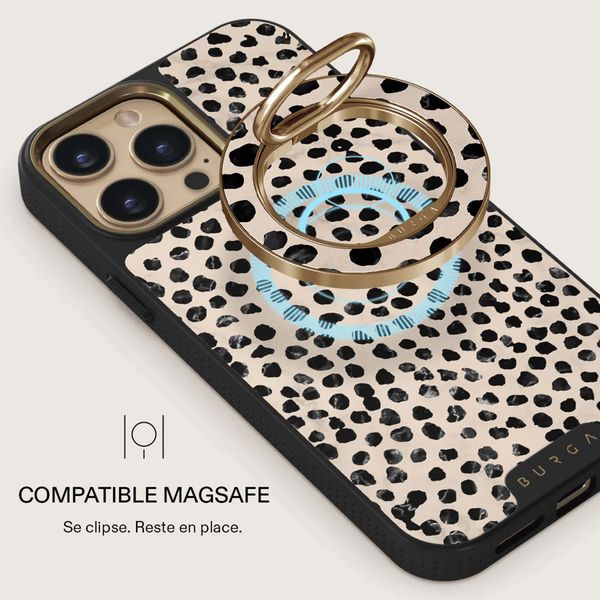 Burga Ringholder MagSafe Gold - Bague téléphone - Almond Latte