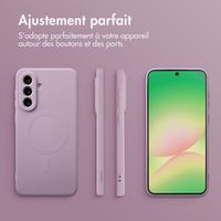 imoshion Coque Couleur avec MagSafe Samsung Galaxy A56 - Violet