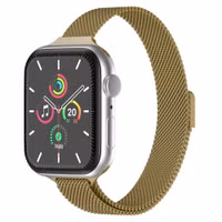 imoshion Bracelet slim Milanese Apple Watch Series 1 - 9 / SE (38/40/41 mm) | Series 10 / 11 (42 mm) - Doré