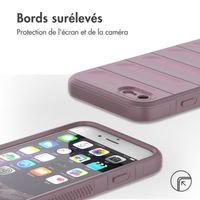 imoshion Coque arrière EasyGrip iPhone SE (2022 / 2020) / 8 / 7 - Violet