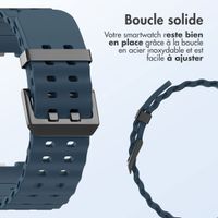 imoshion Bracelet Ocean en silicone Samsung Galaxy Watch 8 (40/44mm) / Classic (46mm) - Bleu foncé