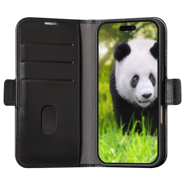 dbramante1928 Étui de télephone portefeuille Apple iPhone 16 - Noir