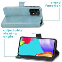 imoshion Étui de télephone portefeuille Samsung Galaxy A52(s) (5G/4G) - Bleu clair
