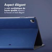Accezz Coque tablette Classic Samsung Galaxy Tab S11 - Bleu foncé