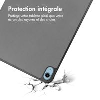 imoshion Coque tablette Trifold iPad 10 (2022) 10.9 pouces - Gris