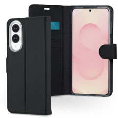 Accezz Étui de télephone Wallet Samsung Galaxy S25 Edge - Noir