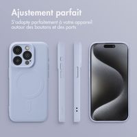 imoshion Coque Couleur avec MagSafe Apple iPhone 15 Pro - Lila