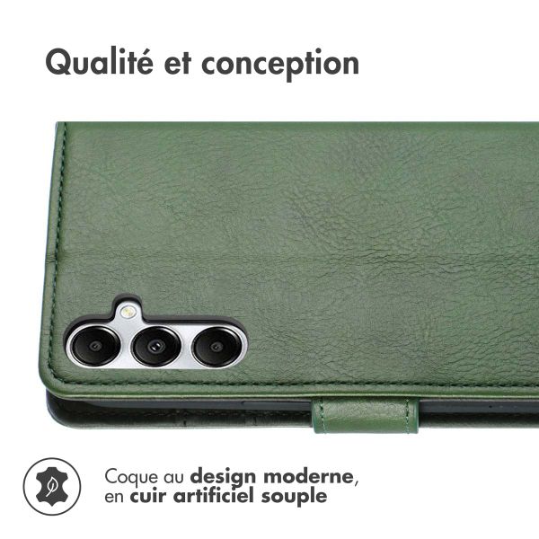 imoshion Étui de téléphone portefeuille Luxe Samsung Galaxy A26 - Vert