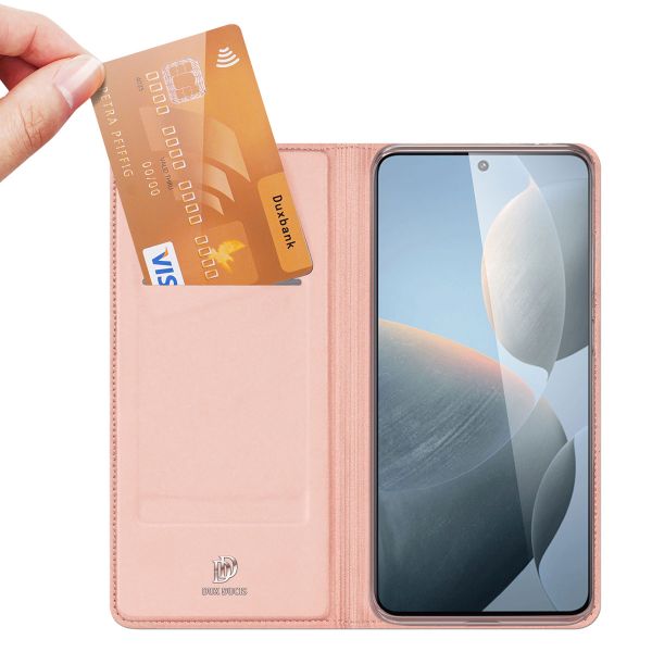 Dux Ducis Étui de téléphone Slim Xiaomi Poco X6 Pro - Rose Dorée