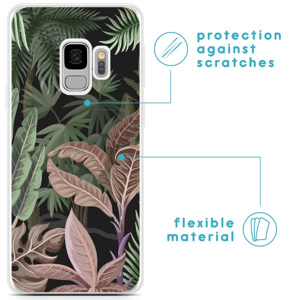 imoshion Coque Design Samsung Galaxy S9 - Dark Jungle