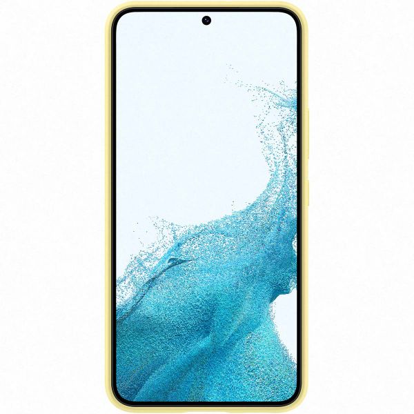 Samsung Original Coque en silicone Galaxy S22 - Yellow