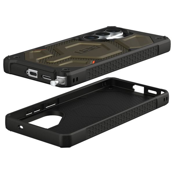UAG Coque arrière Monarch Pro Samsung Galaxy S26 Ultra - Kevlar Element Green