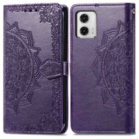 imoshion Etui de téléphone portefeuille Mandala Motorola Moto G73 - Violet