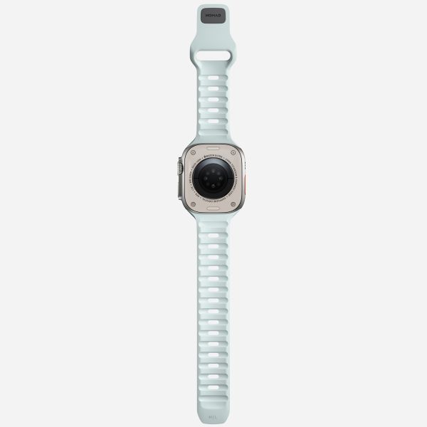 Nomad Bracelet Sport FKM Apple Watch Series 1 á 10 / SE / Ultra (2) (44/45/46/49 mm) - Icy Blue Glow