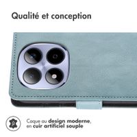 imoshion Étui de télephone portefeuille Xiaomi Redmi Note 15 Pro (5G) - Bleu clair