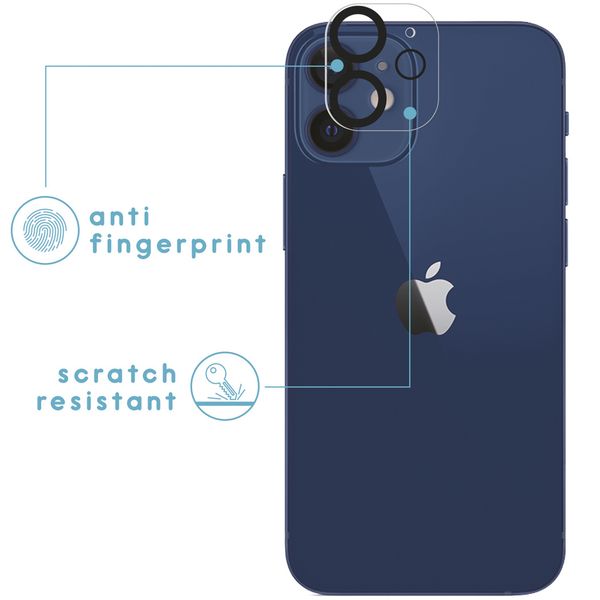 imoshion Protection Caméra en verre trempé 2 Pack Apple iPhone 12