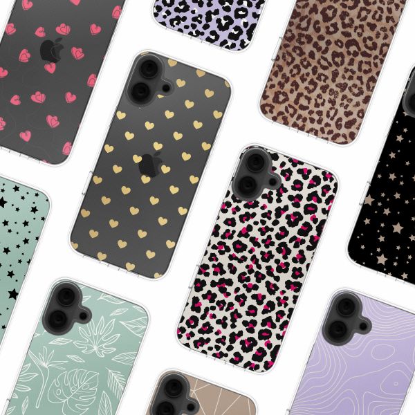 imoshion Coque Design Apple iPhone 16 - Golden Hearts