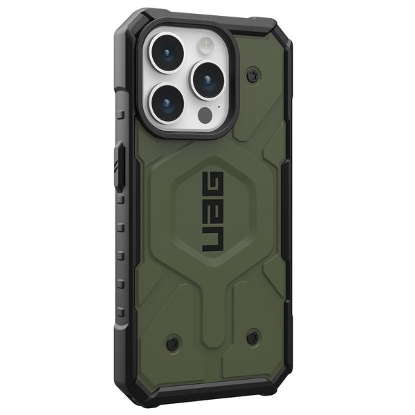UAG Coque Pathfinder MagSafe Apple iPhone 15 Pro - Olive Drab