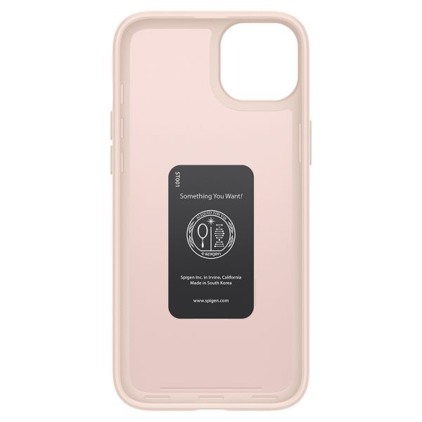 Spigen Coque Thin Fit iPhone 15 Plus - Pink Sand