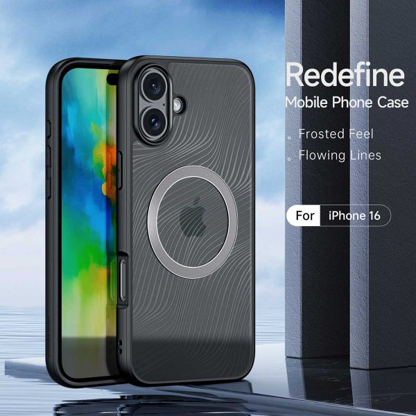 Dux Ducis Coque arrière Aimo avec MagSafe Apple iPhone 16 - Transparent