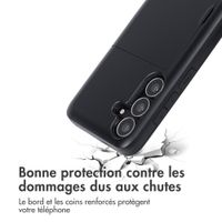 imoshion Coque arrière avec porte-cartes Samsung Galaxy S25 FE - Noir