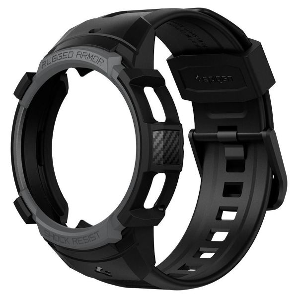 Spigen Rugged Armor™ Pro Case  Samsung Galaxy Watch 4 - 42 mm - Charcoal Gray