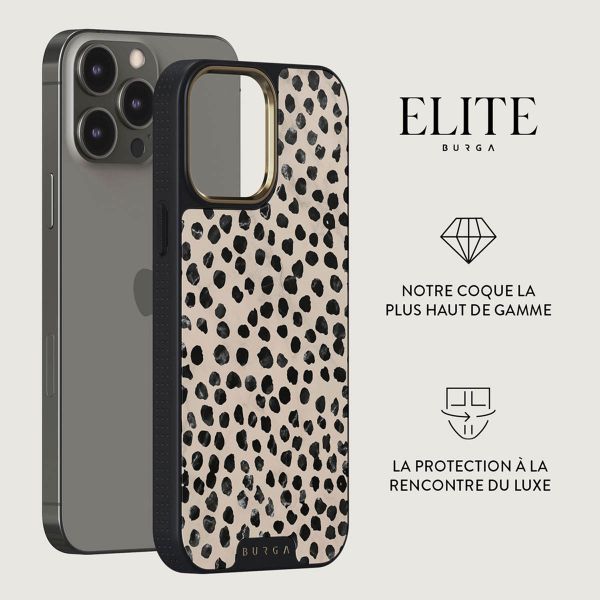 Burga Coque Elite Gold iPhone 15 Pro Max - Almond Latte