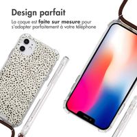 imoshion Coque Design avec cordon Apple iPhone 11 - Desert Dots