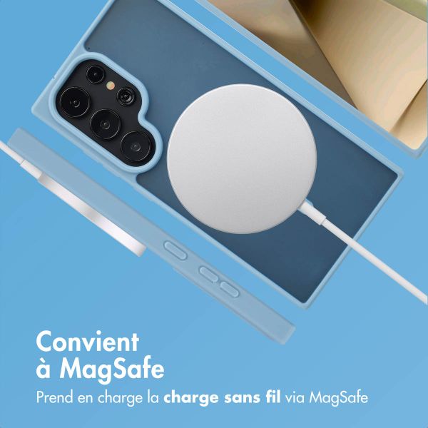 imoshion Coque Color Guard avec MagSafe Samsung Galaxy S24 Ultra - Bleu clair