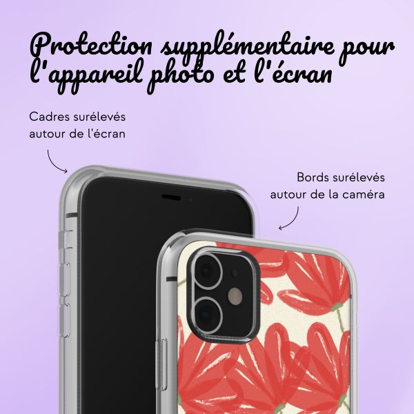 Coque avec votre propre photo et/ou texte Apple iPhone 11 - Bloemen
