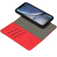 imoshion Etui de téléphone 2-en-1 amovible iPhone Xr - Rouge