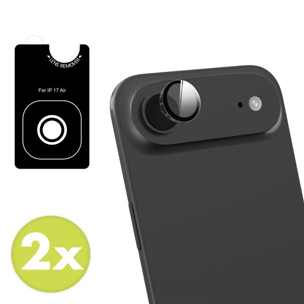 imoshion Protection d'objectif d'appareil photo (pack de 2) Apple iPhone Air - Transparent