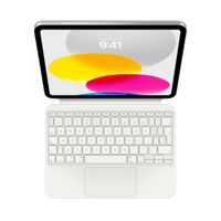 Apple Magic Keyboard Apple iPad 11 (2025) 11 pouces A16 / iPad 10 (2022) 10.9 pouces - QWERTY - Blanc