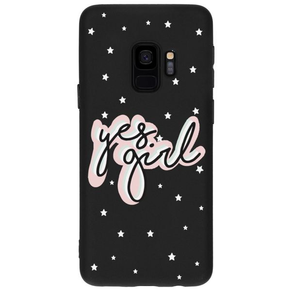 Coque design Color Samsung Galaxy S9 - Yes Girl