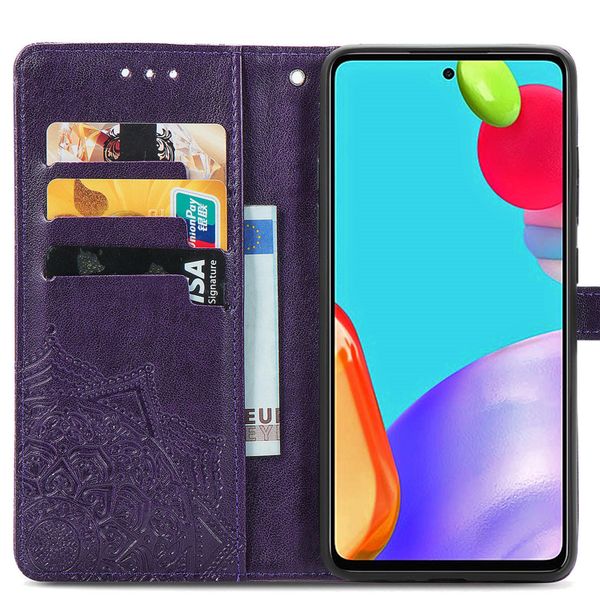 imoshion Etui de télephone Mandala Samsung Galaxy A52(s) (5G/4G) - Violet