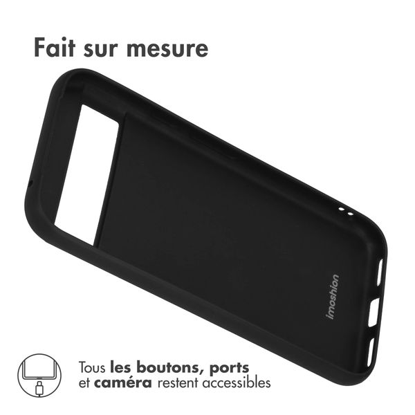 imoshion Coque Couleur Google Pixel 8a - Noir