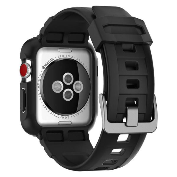 Spigen Rugged Armor™ Pro Case Apple Watch 42 mm - Noir